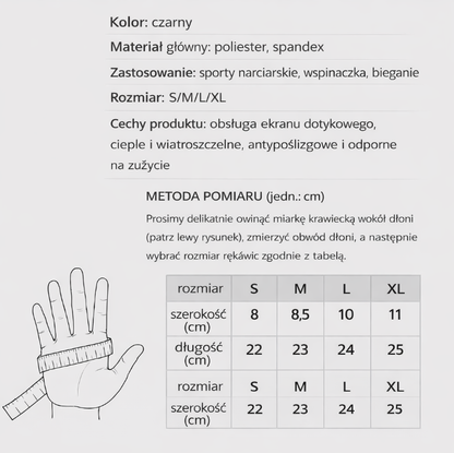 Ogrzewane rękawiczki v2